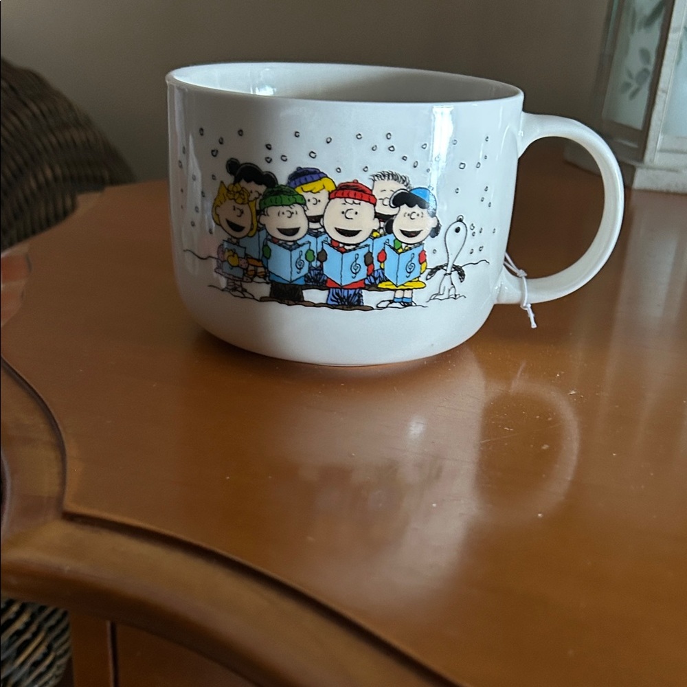 Peanuts White Ceramic Mug